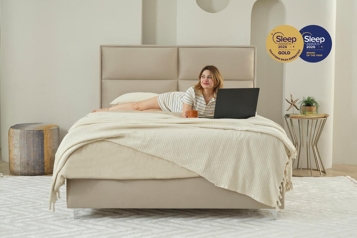 Κρεβάτι JOYREST Palermo με αντιμικροβιακό και αεριζόμενο αποθηκευτικό χώρο