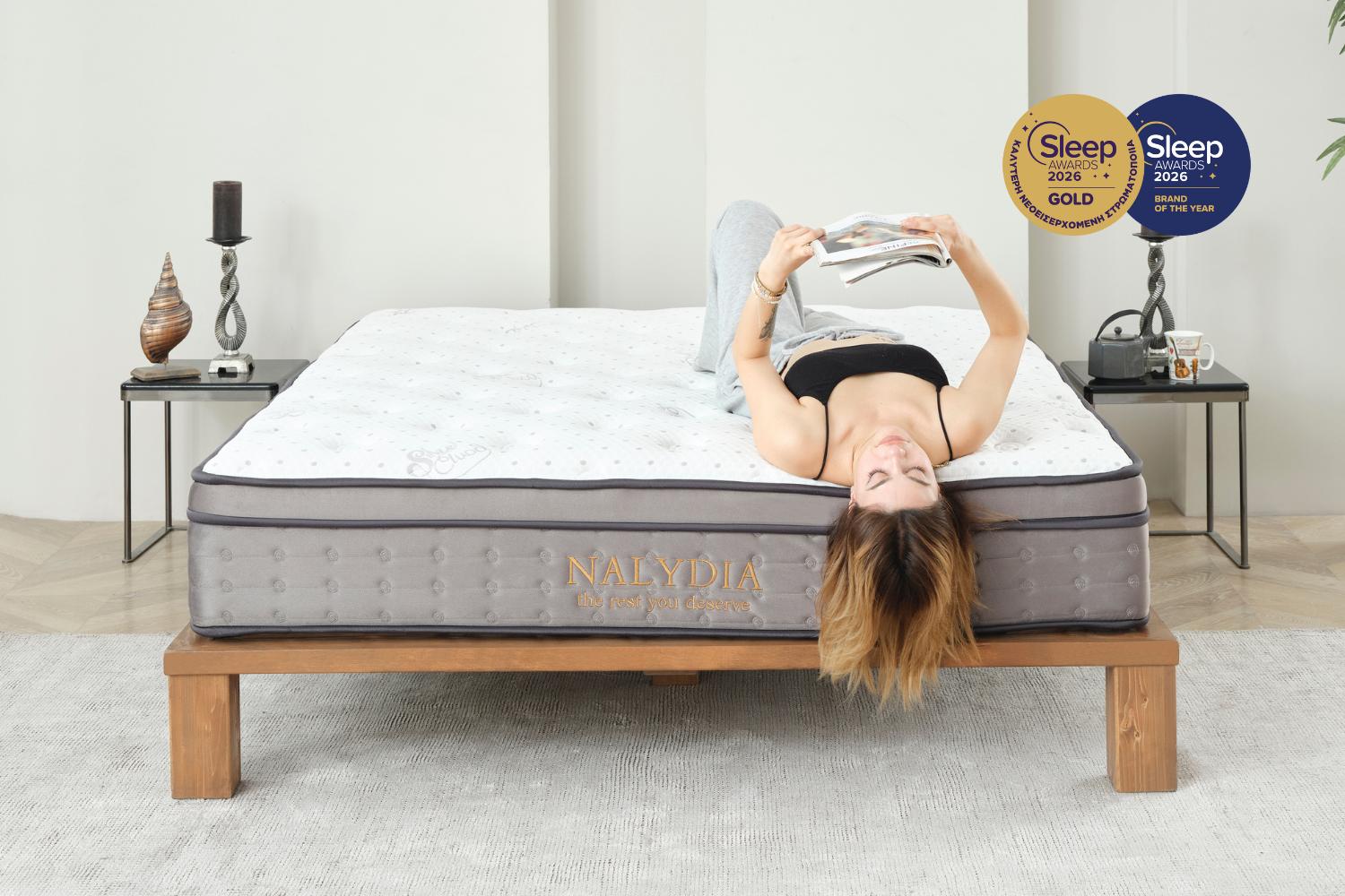 Ανατομικό στρώμα JOYREST Nalydia 30 cm με ενσωματωμένο ανώστρωμα Silver Cloud