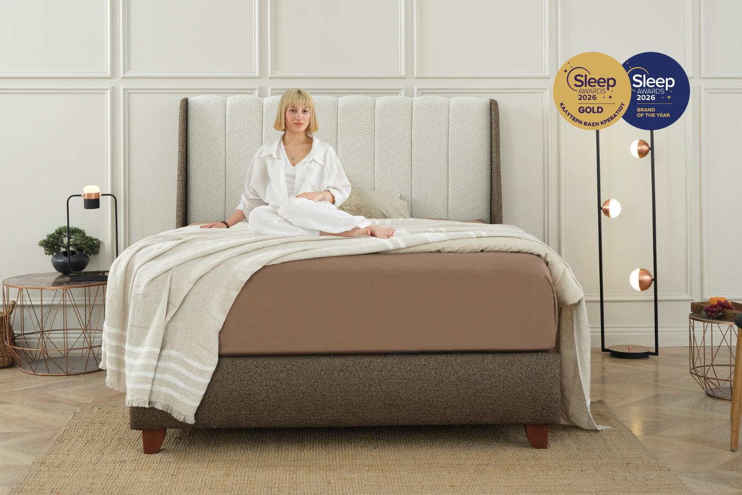 Κρεβάτι JOYREST Hypnos με αντιμικροβιακό αποθηκευτικό χώρο και σύστημα TSS