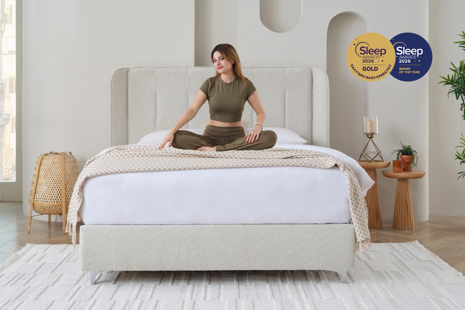 Κρεβάτι JOYREST Elegant με αντιμικροβιακό και αεριζόμενο αποθηκευτικό χώρο