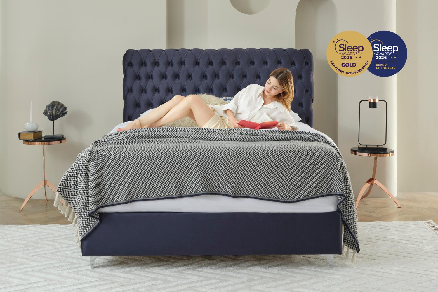 Κρεβάτι JOYREST Luxury με αντιμικροβιακό αποθηκευτικό χώρο