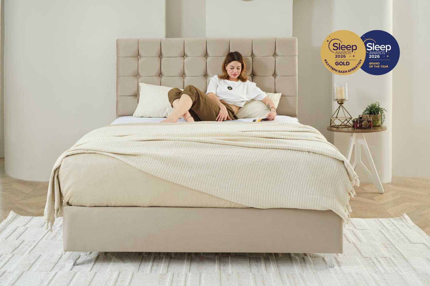 Κρεβάτι JOYREST Regency με αντιμικροβιακό αποθηκευτικό χώρο